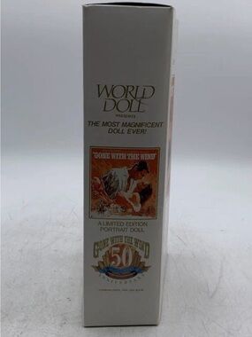 The World Doll Gone With The Wind Prissy Girl Doll And Display Stand In Box